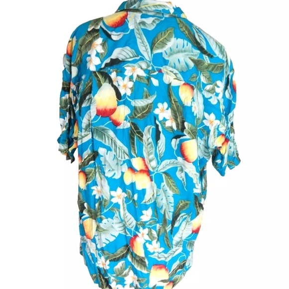 Paradise Found Mango Tree Floral Hawaiian Shirt - Picture 3 of 3